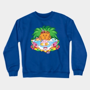 wet and wild summer Crewneck Sweatshirt